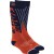Мото носки 100% TORQUE Thick Comfort MX Sock [Navy/Orange] - L/XL